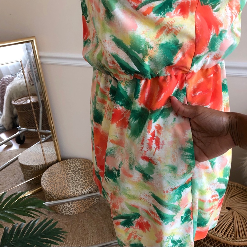 Alice + Olivia Naliegh Oranges Romper 2 - Picture 4 of 8